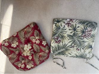2 Outdoor Pillows 6. Dollars for both Pillows