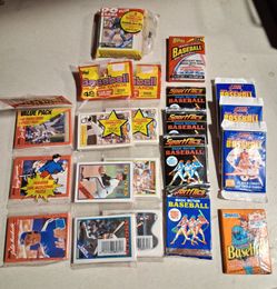 Unopened Baseball Card packs