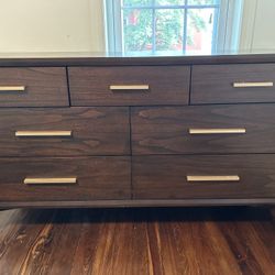 Full-Sized Wood Dresser
