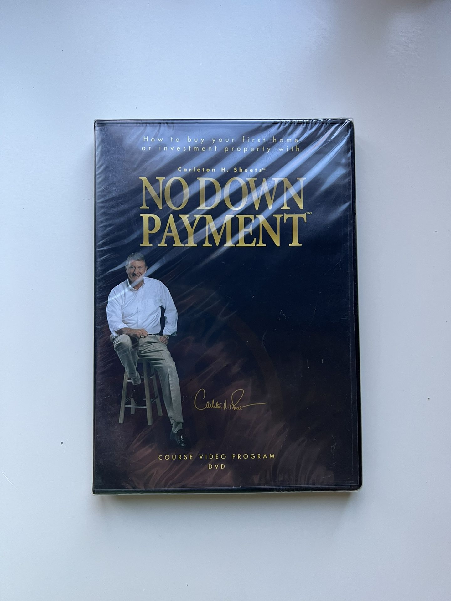 Carleton H Sheets No Down Payment Course Video Program DVD Investment Sealed
