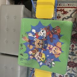 Paw Patrol Table And Chair