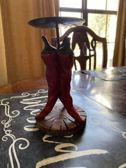 Chili Pepper candle holder