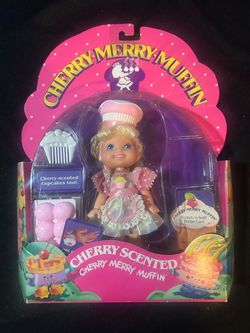 Vintage 1988 Mattel Cherry Merry Muffin Doll NIB Sealed 80s Nostalgia
