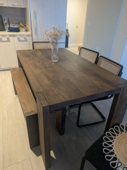 Solid Wood Dining Table