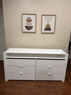 White Dresser