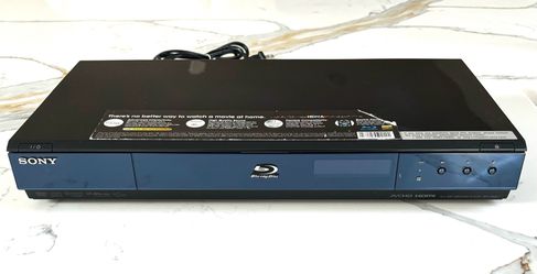SONY BLU-RAY DISC DVD PLAYER BDP-S550 BLACK