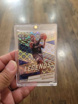 Allen Iverson revolution groove basketball card/taking Offers
