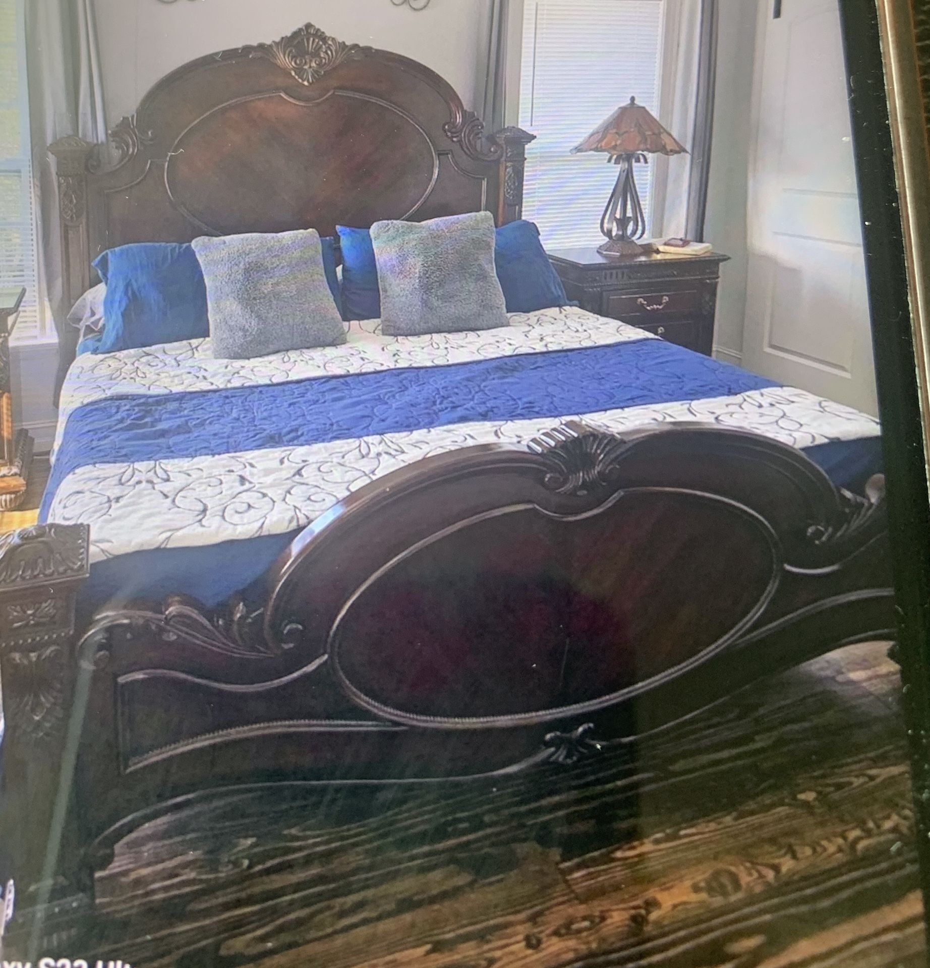 Reduced King Size 13 Piece Bedroom Set (See Description)