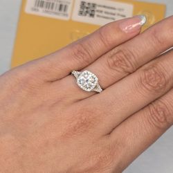 Engagement Ring silver 925