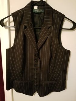 Ralph Lauren Pinstripe Vest