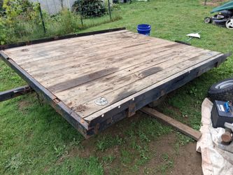 7ft by 8ft tilt trailer