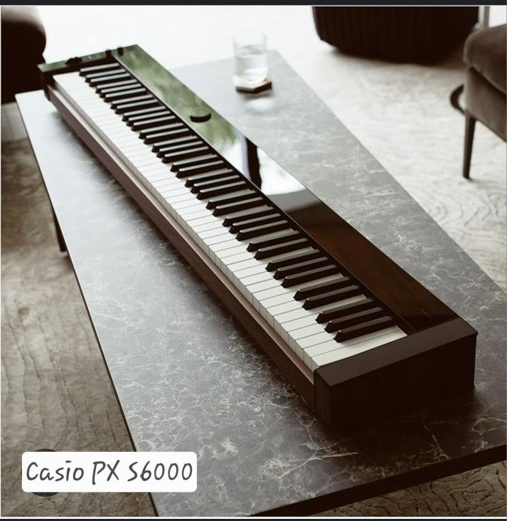 New Casio PX-S6000 Privia 88-Key Digital Piano.