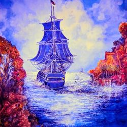 Ships In And Out Of Port/Lois Faulkner