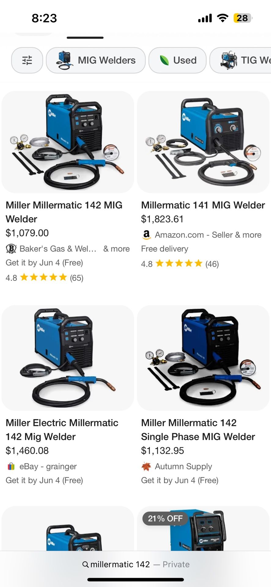 Miller MIG Welder
