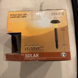 8 Pack Solar LED Landscape Lights