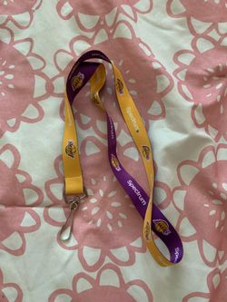 Lakers Lanyard Keychain
