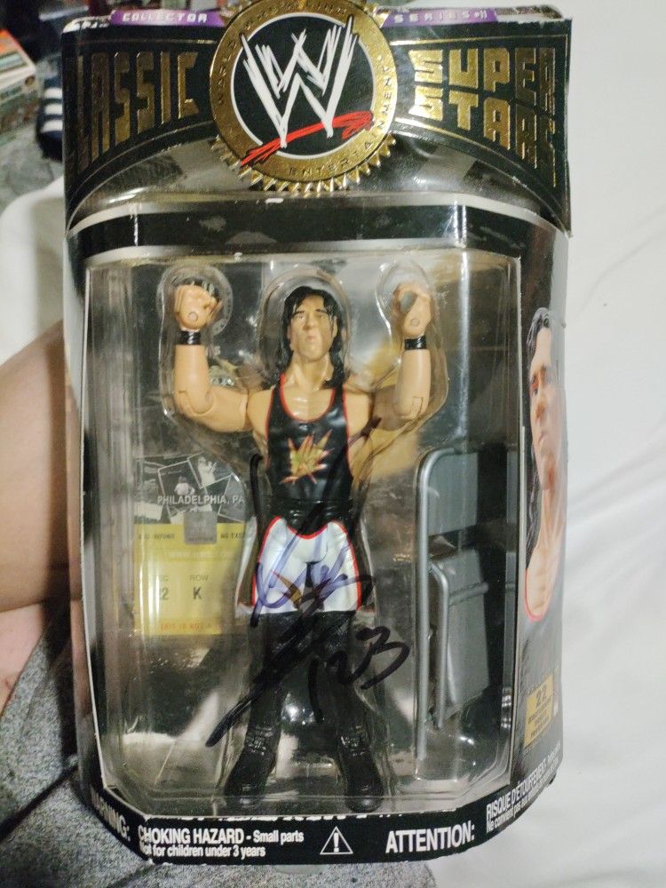 123Kid Action Figure Signed Autograph!!