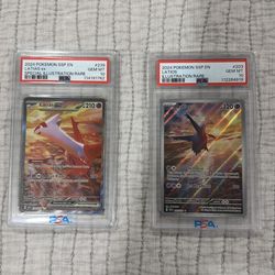 Pokemon PSA 10 Latias ex & Latios.