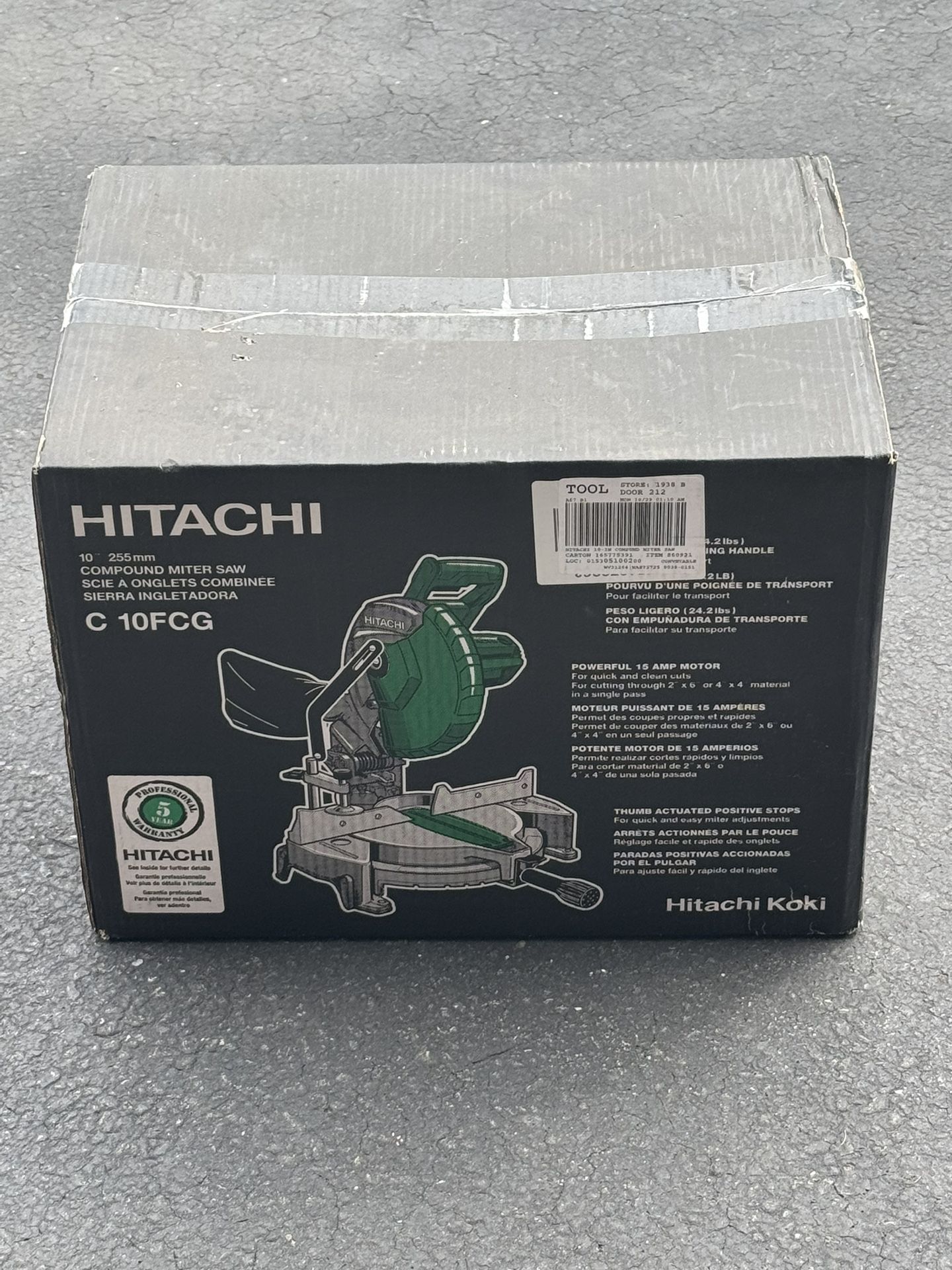 Hitachi saw
