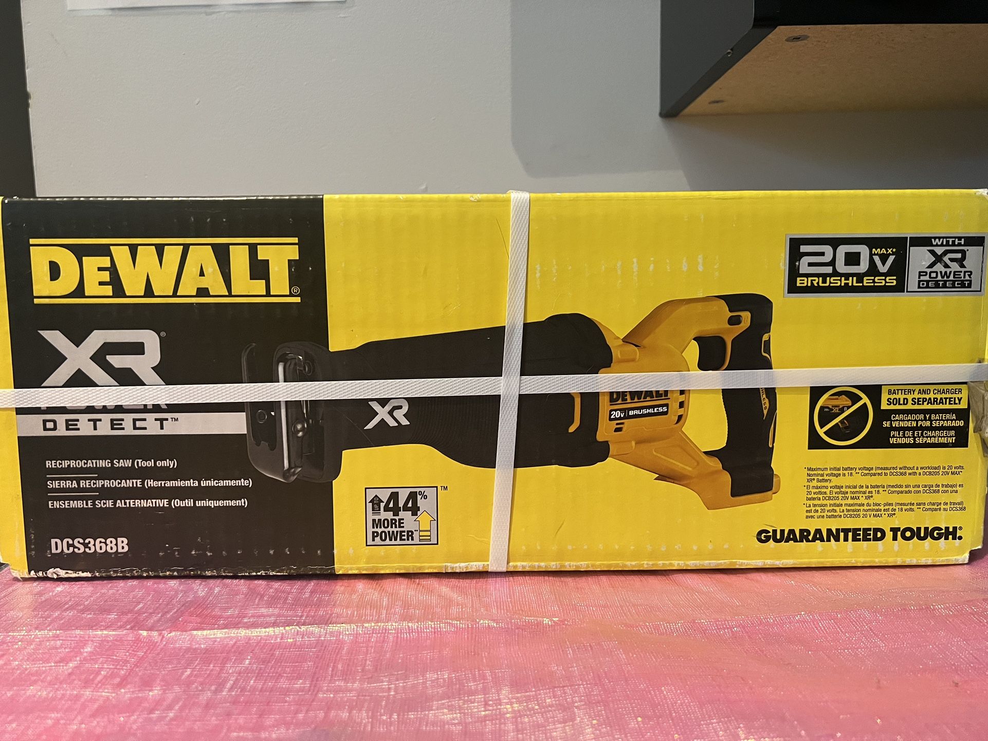 Dewalt XR Reciprocating Saw