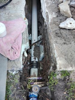 Cast Iron Floor Pipe Repairs