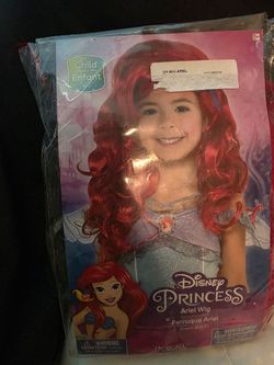 Ariel Princess Wig