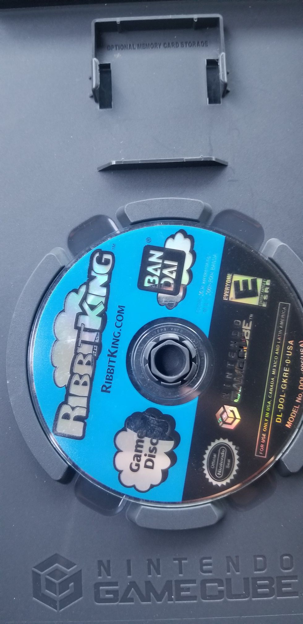 Ribbit King Gamecube( game disc)
