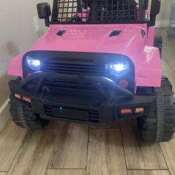 Power Wheel Jeep With Remote