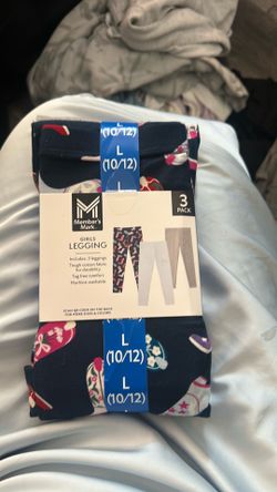 New leggings size 10/12 members mark