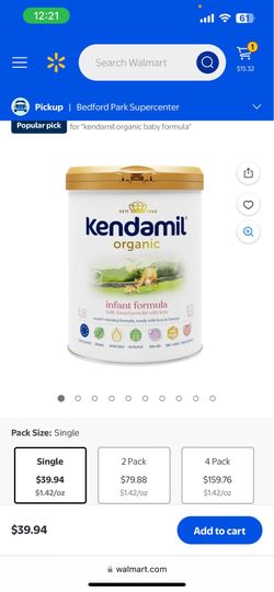 Kendamil Organic Infant Formula