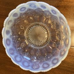 Fenton Glass Opalescent Bowl