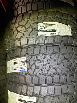 35x12.50R17 TOYO OPEN COUNTRY A/T III