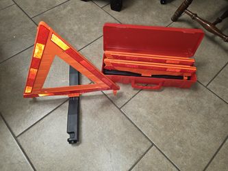 Set of 3 Heavy Duty Road Hazard Reflectors 