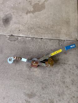 Hand Ratchet Cable Puller with Hook