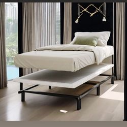 Mattress 10 Inches Thick With Box Springs And Metal Bed Frame TIWN Size, New From Factory, Available in All Sizes And Same Day Delivery 🚚 