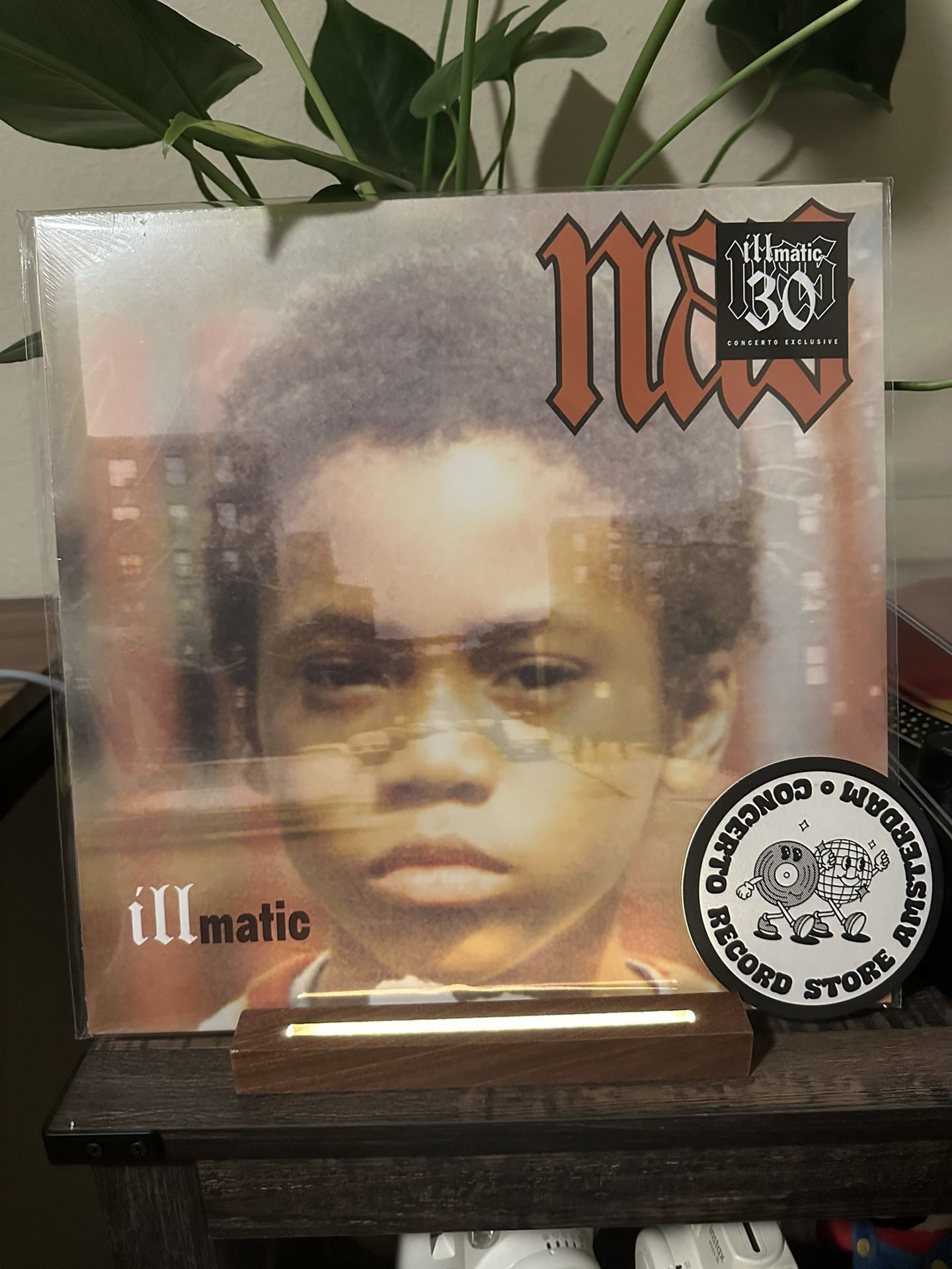 Nas - Illmatic 30th Anniversary Red Vinyl - EU Export - Numbered 946/1000 - Concerto Exclusive Rare