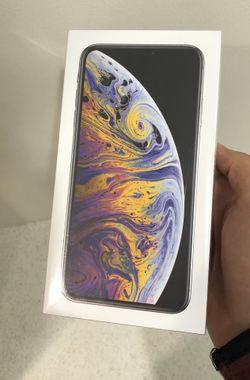 Brandnew iPhone XS Max 256GB Factory Unlocked-Silver