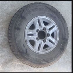 1 —- 275/70r16 5x150 5x5.91 Lexus LX470 Stock Wheel Rim Sequoia Tundra New Michelin Tire !!