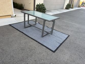 New Glass Table