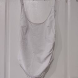 White One Piece Swimsuit