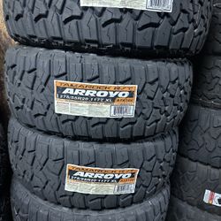 Set of four New Arroyo 275/55R20 $590
