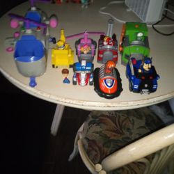 Paw Patrol Vehicles and Figures