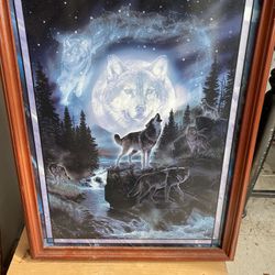WOLF PICTURE BOX !!!$20 