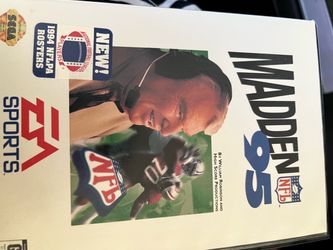 Madden NFL 95 Sega Genesis Game