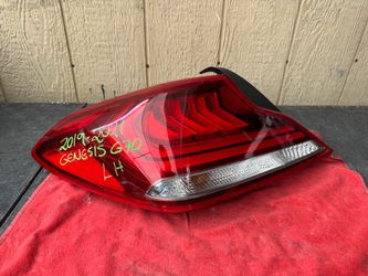 2019 2020 2021 GENESIS G70 LEFT SIDE TAIL LIGHT OEM USED