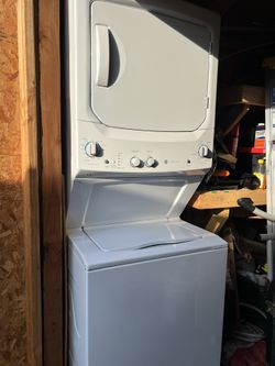 GE Stackable Washer And Dryer