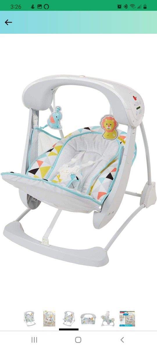 Fisher-Price Deluxe Take-Along Swing & Seat