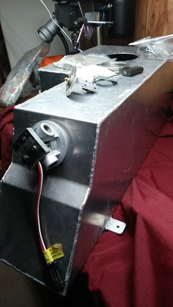 Custom SVO WVO fuel tank heated waste oil tank