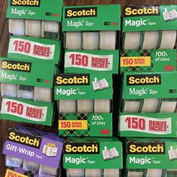 Scotch 3 Pack Tape 