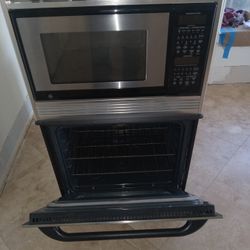 Microwave And Stove 1 Piece 